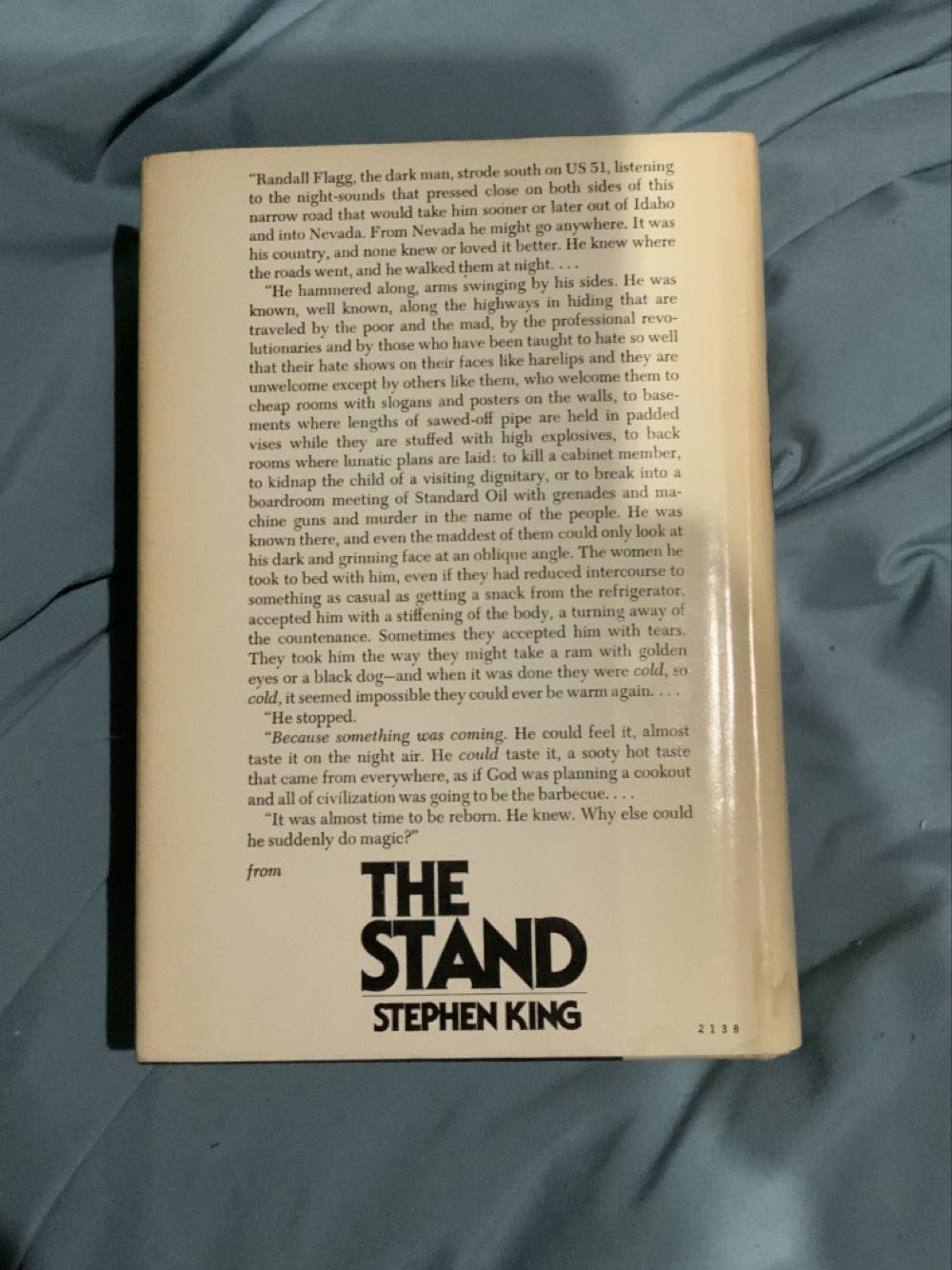 The Stand 1st Ed - Stephen King (Doubleday - Hardcover) book collectible - Main Image 2