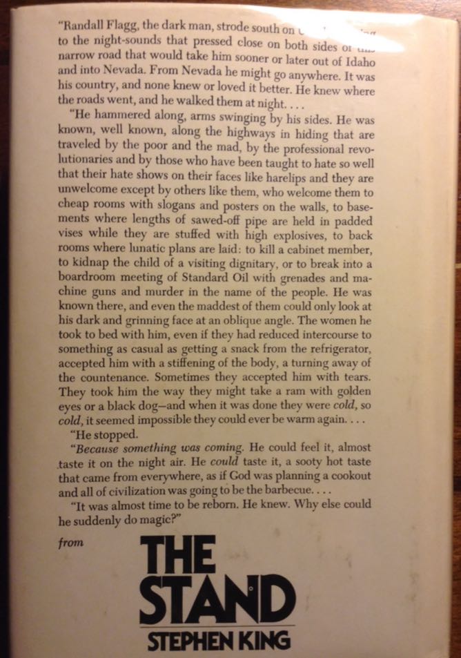 The Stand - Stephen King (Doubleday - Hardcover) book collectible - Main Image 2