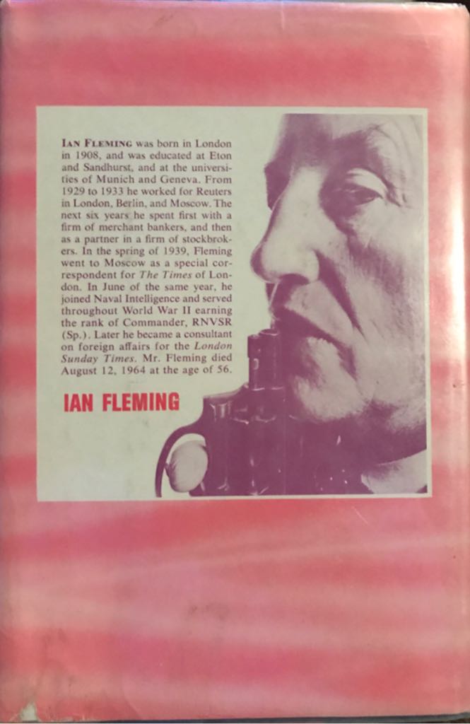 Moonraker - Ian Fleming (The Macmillan Company - Hardcover) book collectible - Main Image 2