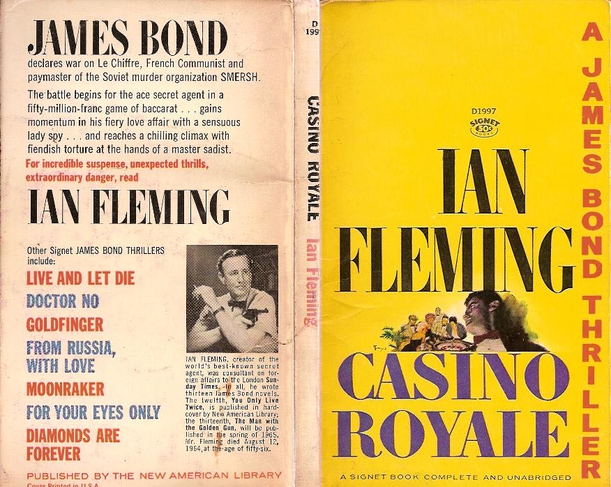 007 [01]: Casino Royale - Ian Fleming (The New American Library - Paperback) book collectible - Main Image 2