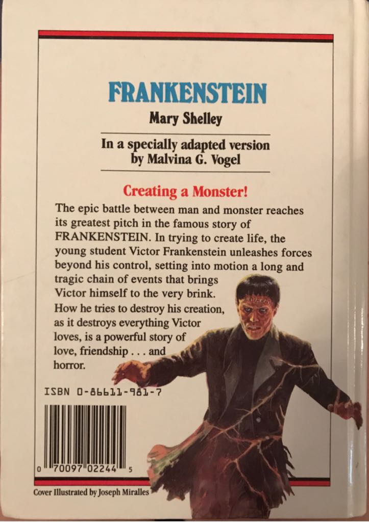 Frankenstein - Mary Shelley (Baronet Books - Hardcover) book collectible [Barcode 9780866119818] - Main Image 2