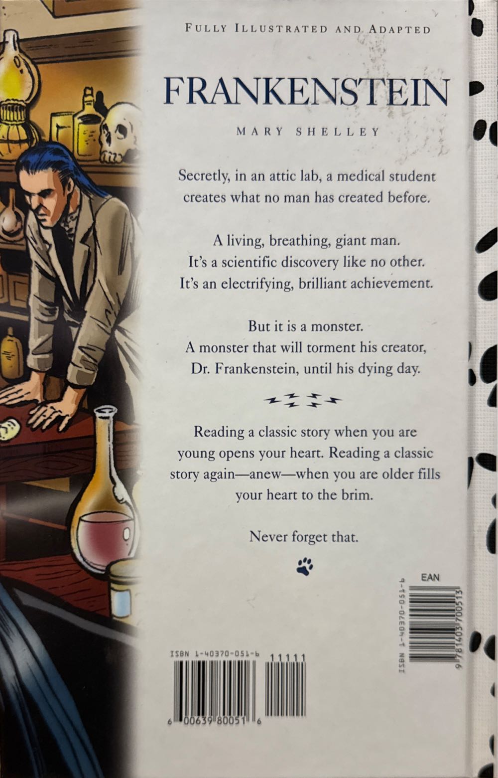 Frankenstein - Mary Shelley (Dalmation Press Children’s Classic - Hardcover) book collectible [Barcode 9781403700513] - Main Image 2