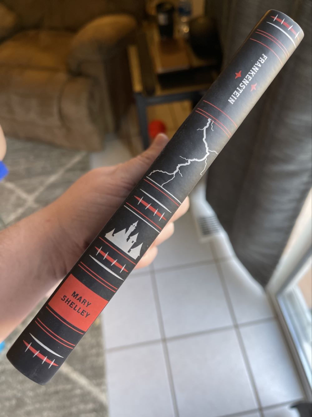 Frankenstein - Mary Shelley (Barnes & Noble Inc - Leather Bound) book collectible [Barcode 9781435159624] - Main Image 3