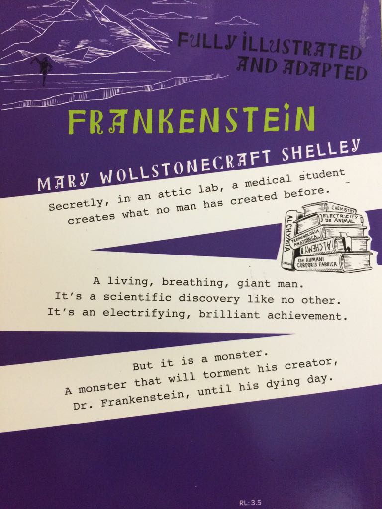 Frankenstein - Mary Shelley (Bendon Publishing - Paperback) book collectible [Barcode 9781453080023] - Main Image 2