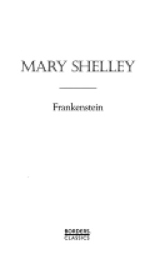 Frankenstein - Mary Shelley (Borders Classics - Paperback) book collectible [Barcode 9781587264535] - Main Image 1