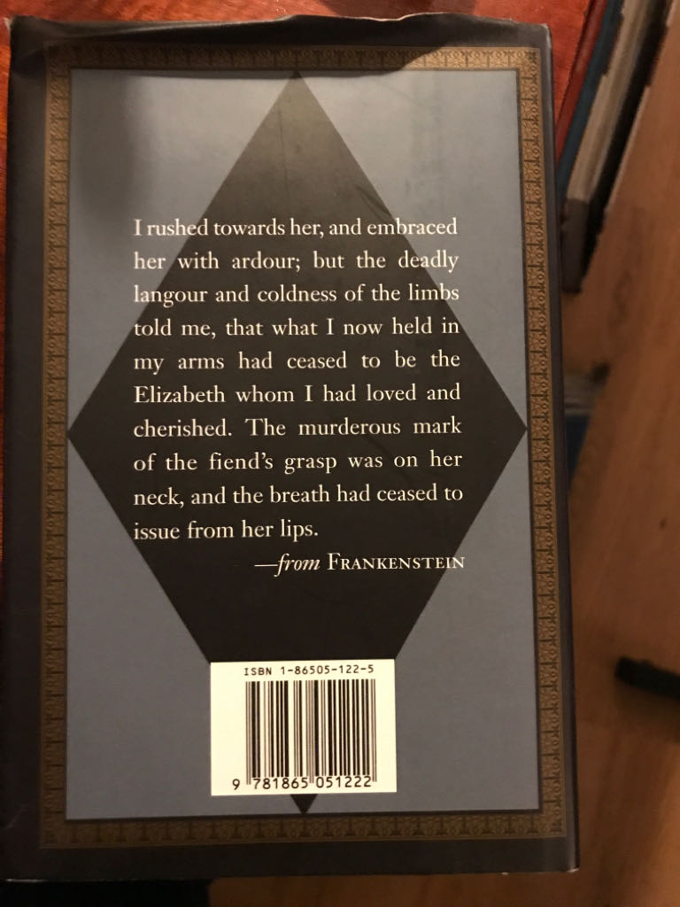 Frankenstein - Mary Shelley (Sandstone Publishing - Hardcover) book collectible [Barcode 9781865051222] - Main Image 2
