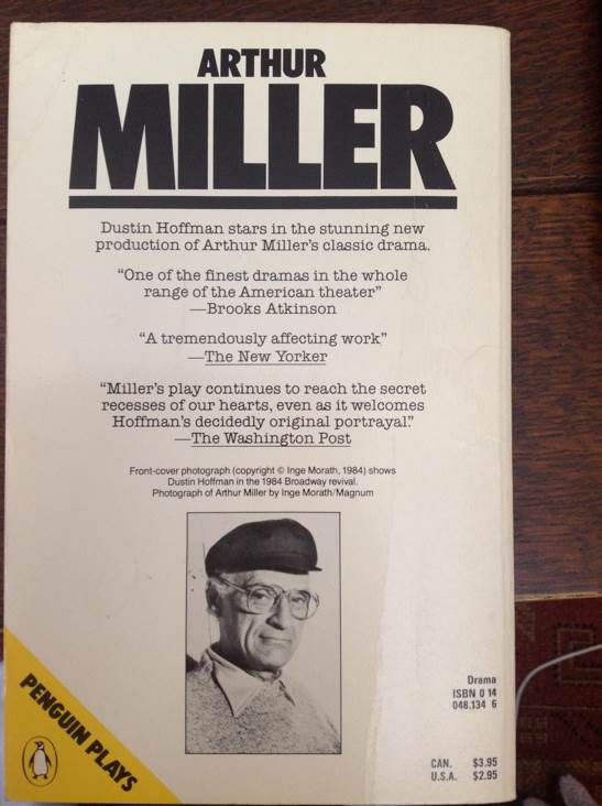 Death of a Salesman - Miller, Arthur (Penguin Plays - Paperback) book collectible - Main Image 2