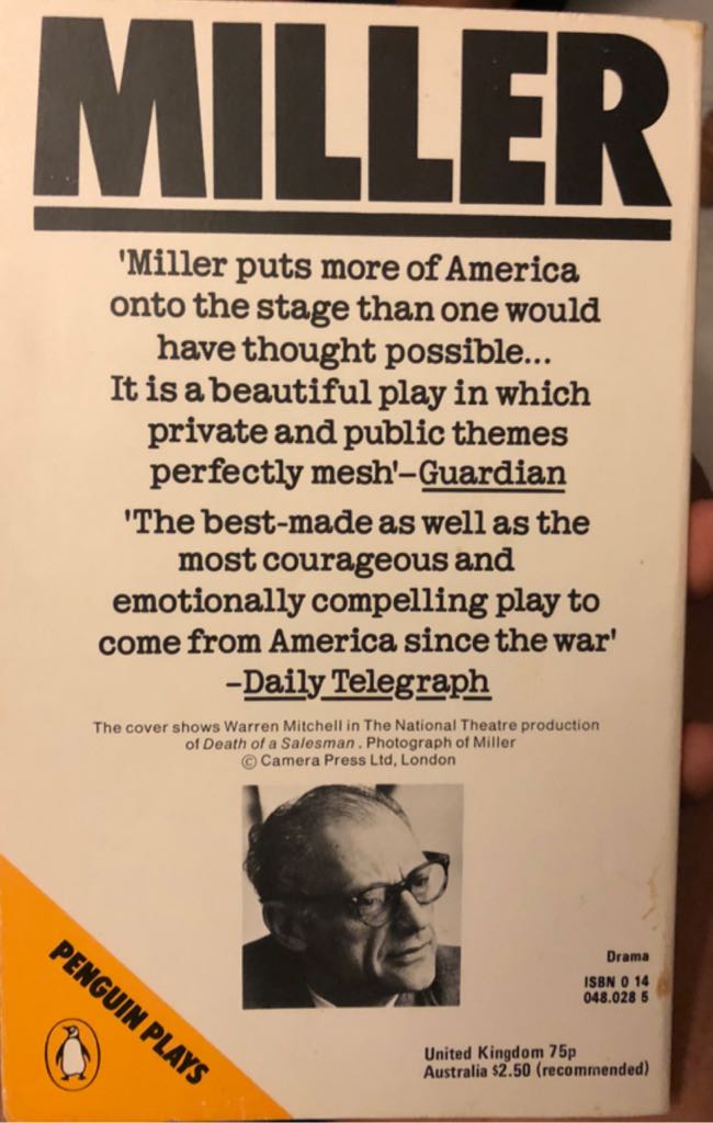 Death of a Salesman - Miller, Arthur book collectible - Main Image 2