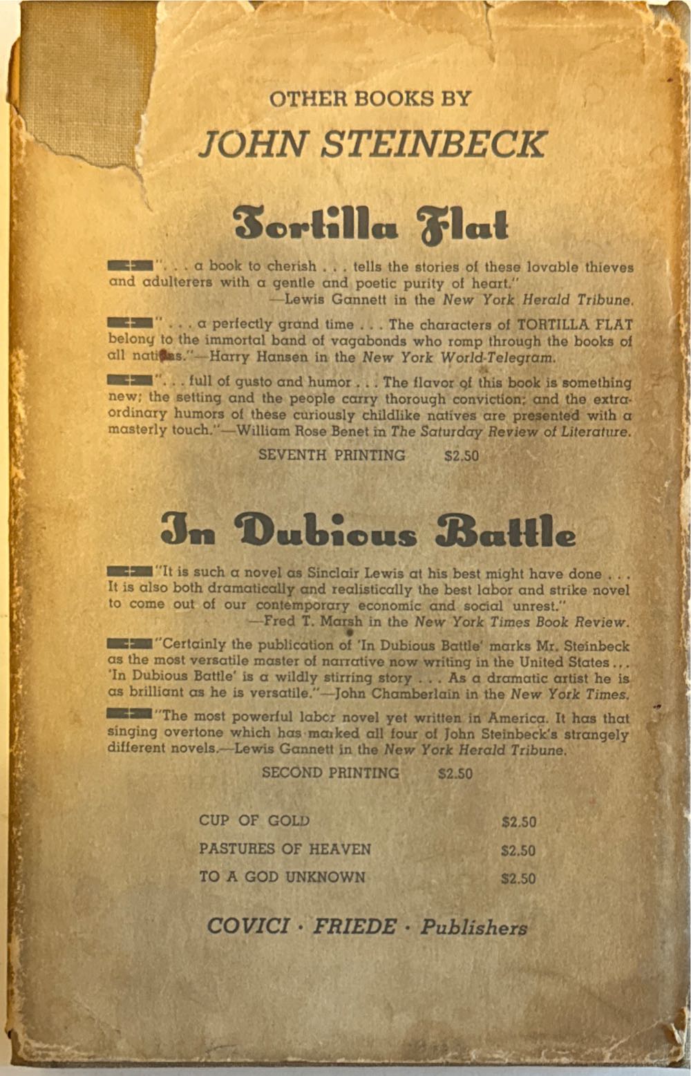 Of Mice and Men - John Steinbeck (Penguin Books - Paperback) book collectible - Main Image 4