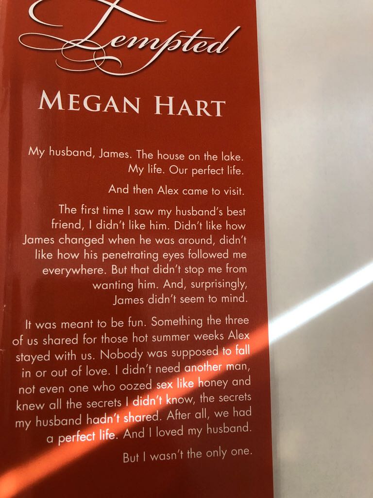 Tempted - Megan Hart book collectible [Barcode 9780739494998] - Main Image 2