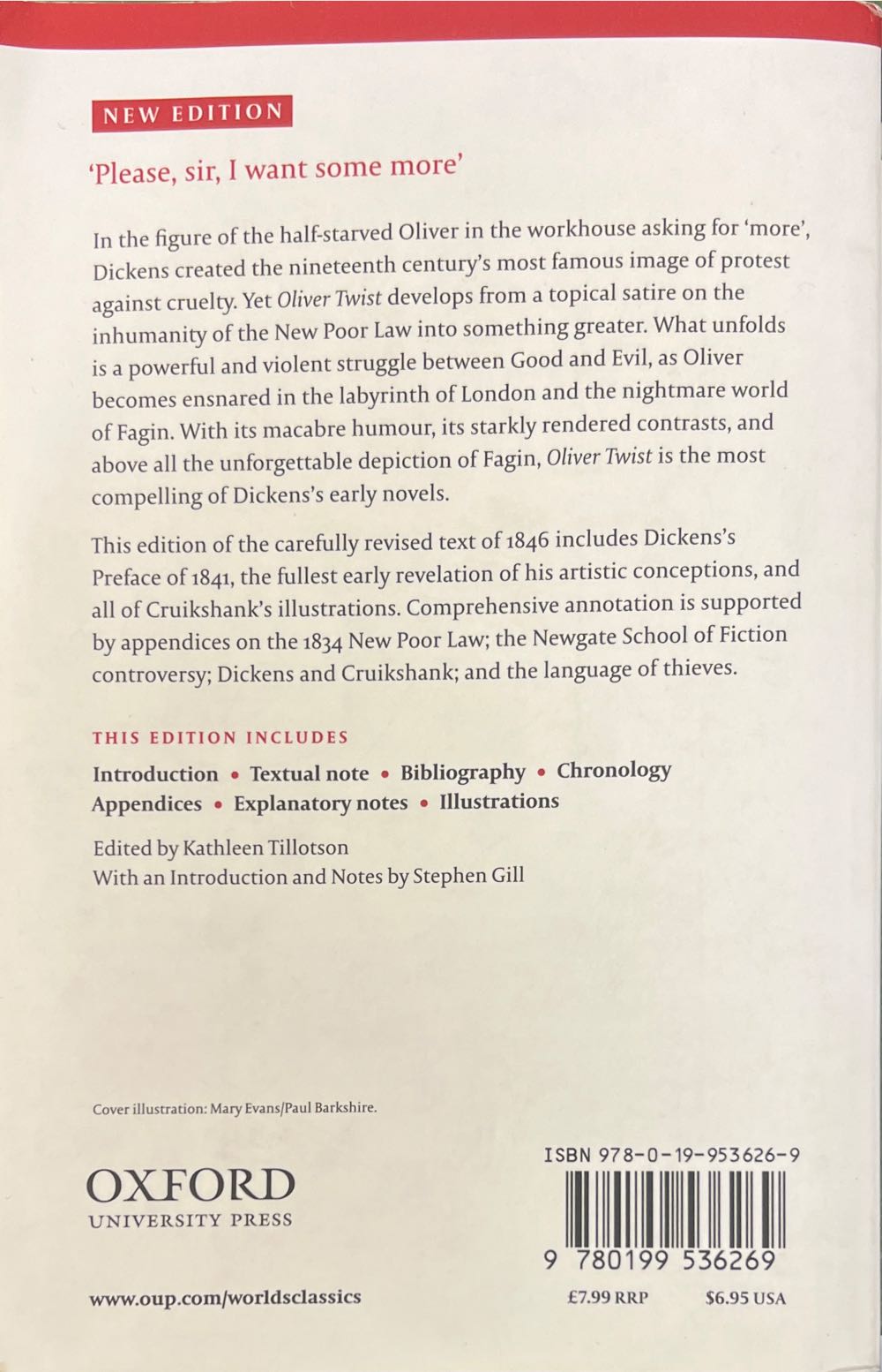 Oliver Twist - Charles Dickens (El País) book collectible [Barcode 9780199536269] - Main Image 2