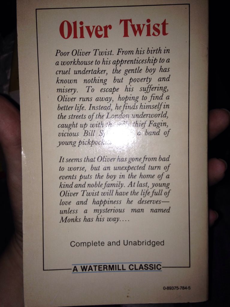 Oliver Twist - Charles Dickens (Troll Communications) book collectible [Barcode 9780893757847] - Main Image 2