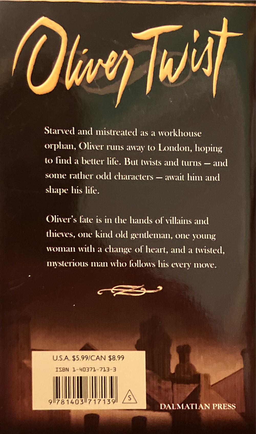Oliver Twist - Charles Dickens (Dalmatian Press - Paperback) book collectible [Barcode 9781403717139] - Main Image 2