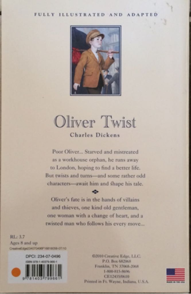 Oliver Twist - Charles Dickens (Magnum Easy Eye Books - Paperback) book collectible [Barcode 9781403799661] - Main Image 2
