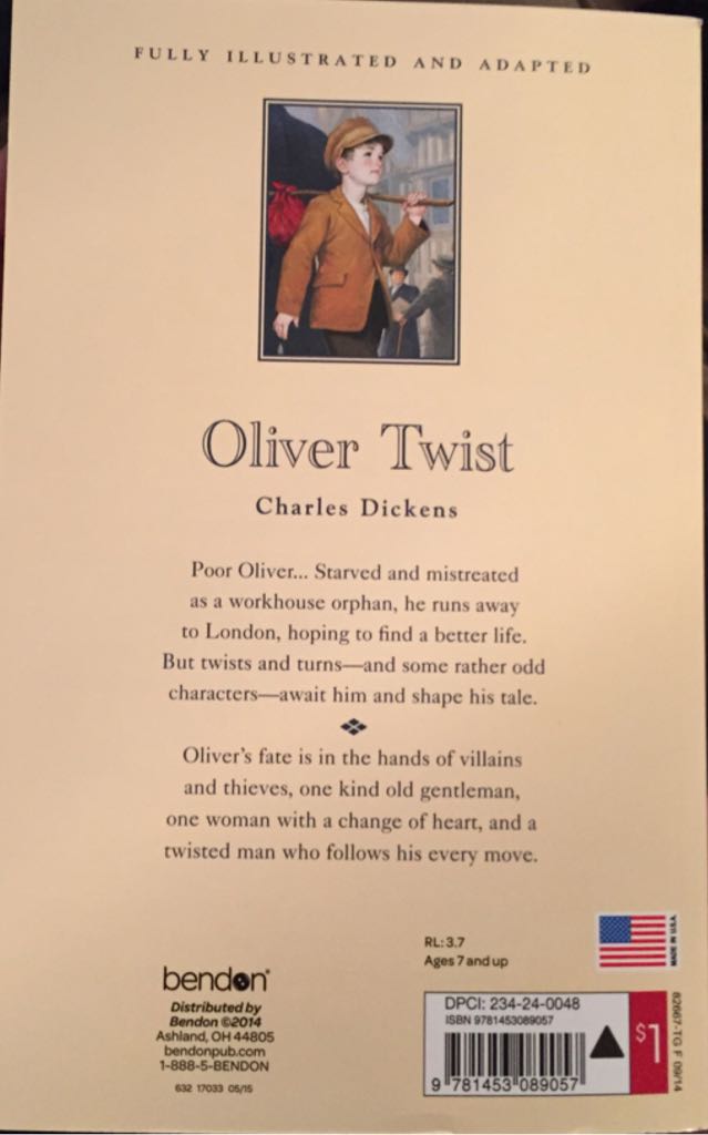 Oliver Twist - Dickens, Charles book collectible [Barcode 9781453089057] - Main Image 2
