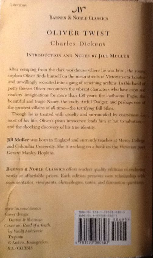 Oliver Twist - Charles Dickens (Springer - Hardcover) book collectible [Barcode 9781593080303] - Main Image 2