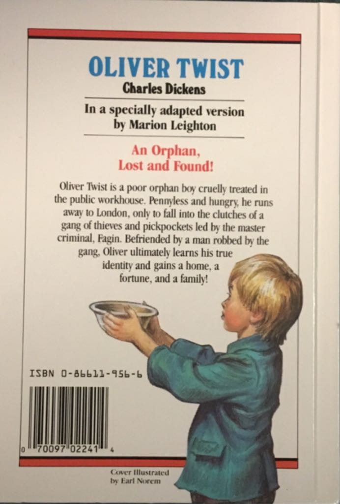 Oliver Twist - Charles Dickens (Moby Books - Paperback) book collectible [Barcode 9781896298085] - Main Image 2