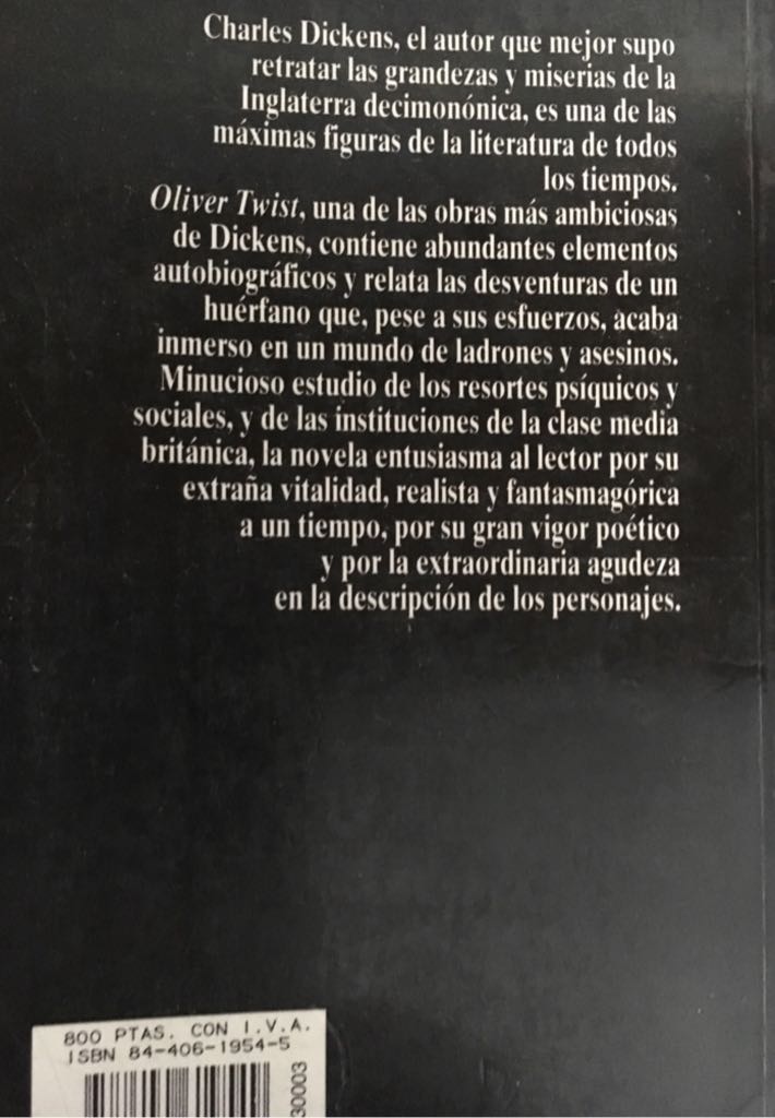 Oliver Twist  book collectible [Barcode 9788440619549] - Main Image 2