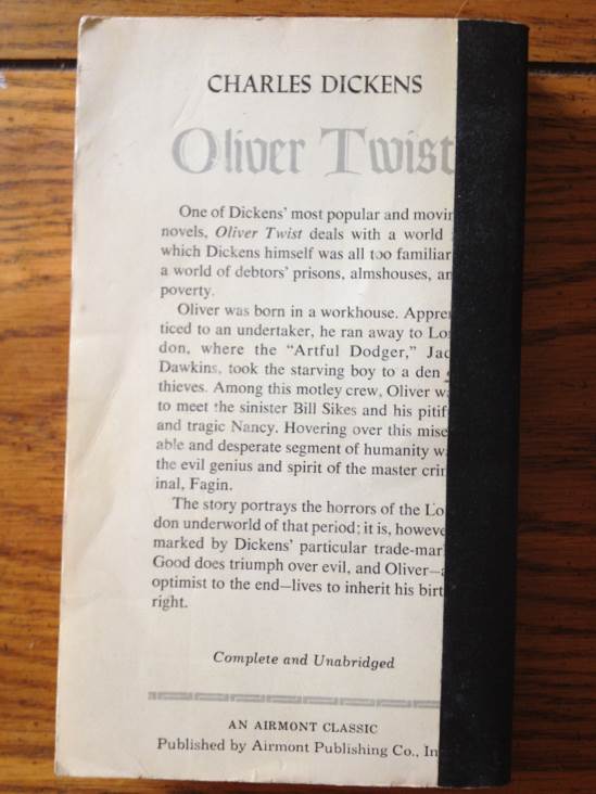 Oliver Twist - Charles Dickens (Airmont - Paperback) book collectible - Main Image 2
