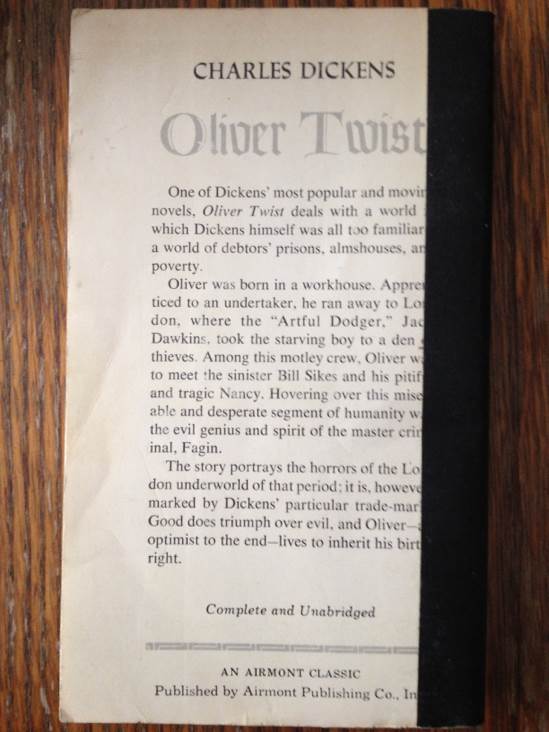 Oliver Twist - Charles Dickens (Scholastic Books, Inc. - Paperback) book collectible - Main Image 2