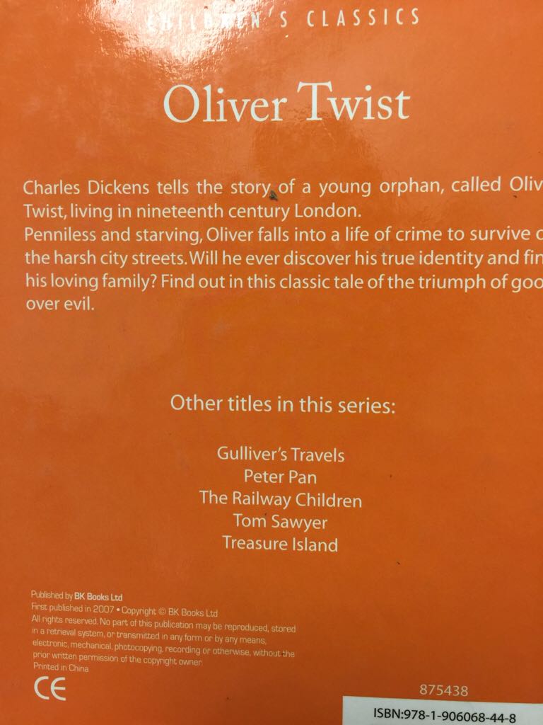Oliver Twist  book collectible - Main Image 2