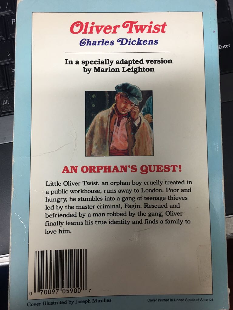 Oliver Twist  (Playmore inc. Publishers and Waldman Publishing Corp) book collectible - Main Image 2