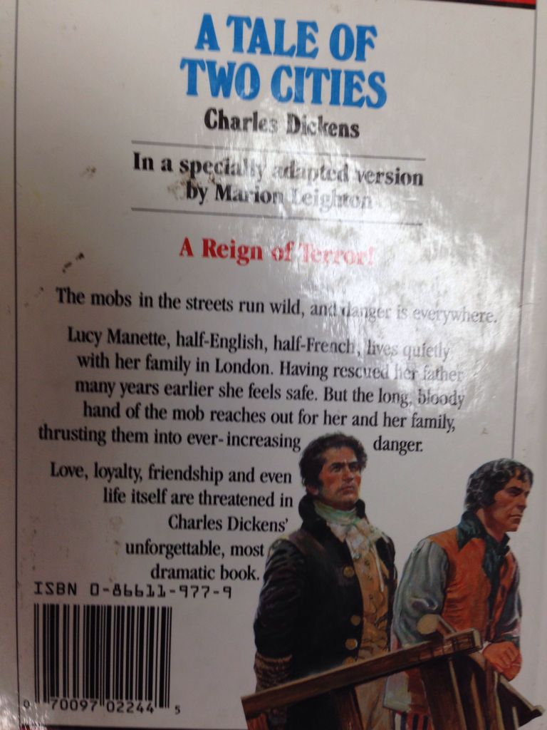 A Tale Of Two Cities - Charles Dickens (Baronet Books - Hardcover) book collectible [Barcode 9780866119771] - Main Image 2