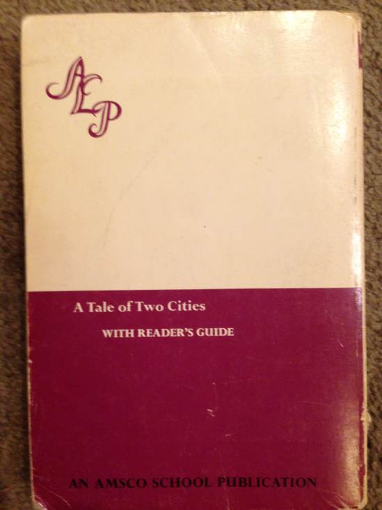 A Tale of Two Cities (Amsco Literature Program - N 380 ALS) - Charles Dickens (Amsco School Pubns Inc - Paperback) book collectible [Barcode 9780877208136] - Main Image 2