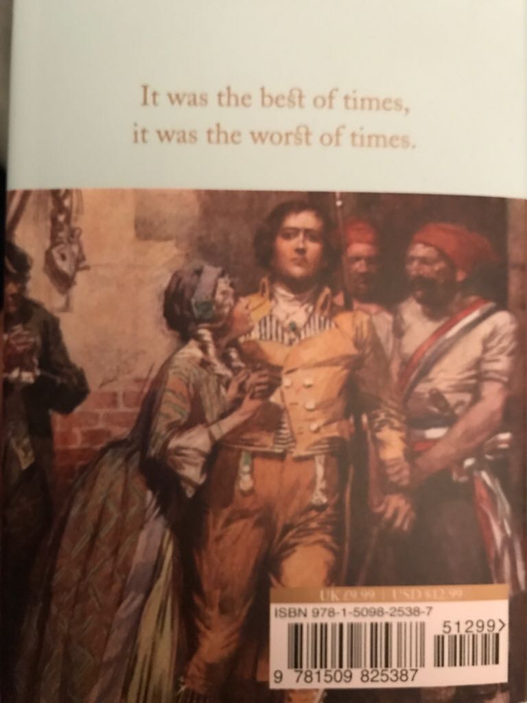 A Tale Of Two Cities - Charles Dickens (Macmillan Collector’s Library) book collectible [Barcode 9781509825387] - Main Image 2