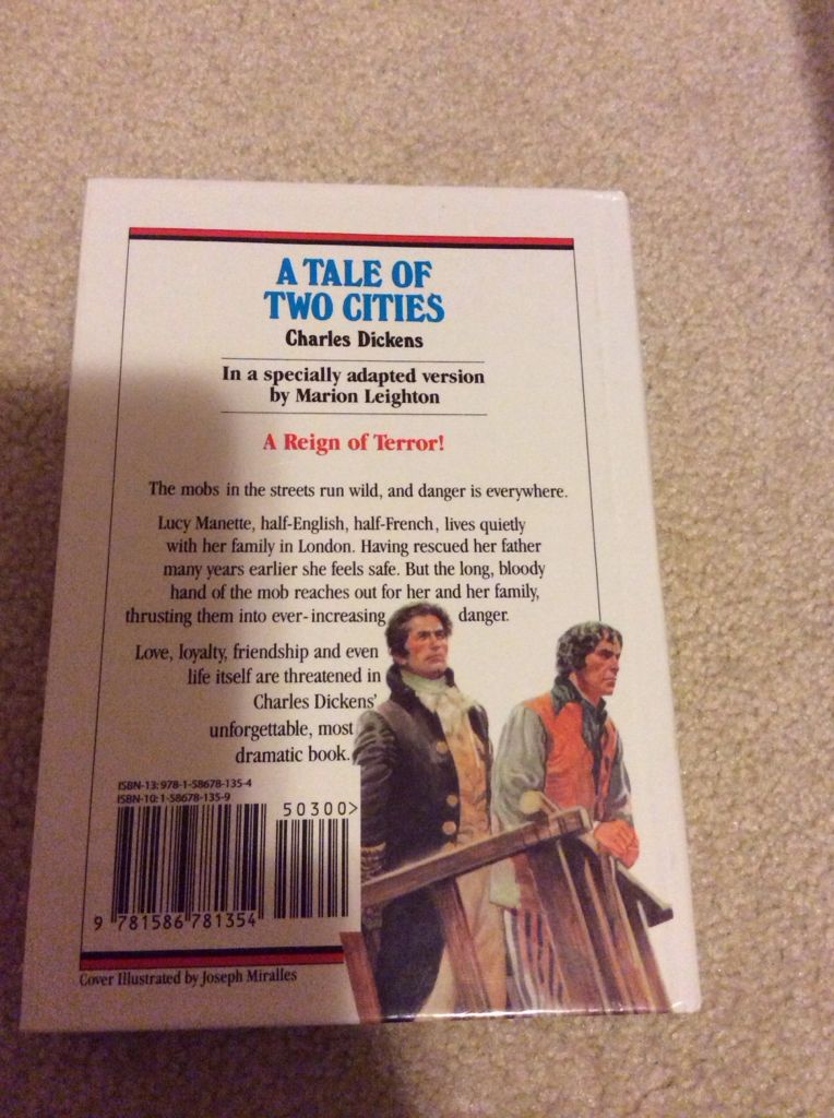 A Tale Of Two Cities - Dickens, Charles (Baronet Books - Hardcover) book collectible [Barcode 9781586781354] - Main Image 2