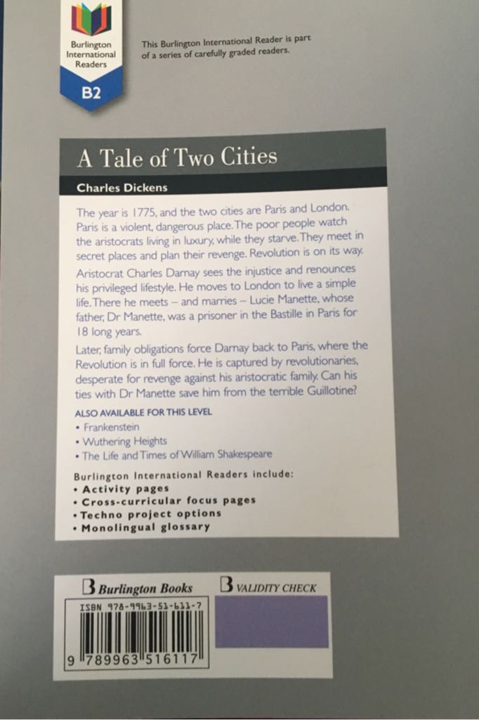 A Tale Of Two Cities - Dickens, Charles book collectible [Barcode 9789963516117] - Main Image 2