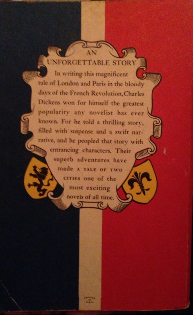 A Tale Of Two Cities - Dickens, Charles (- Paperback) book collectible - Main Image 2
