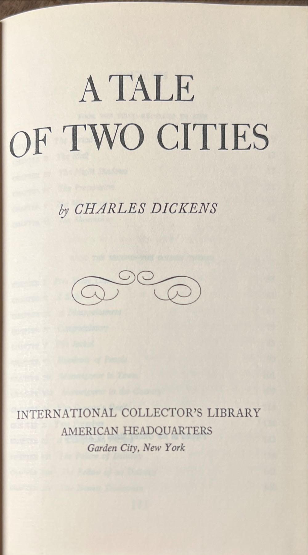 A Tale Of Two Cities - Charles Dickens (International Collectors Library - Hardcover) book collectible - Main Image 2