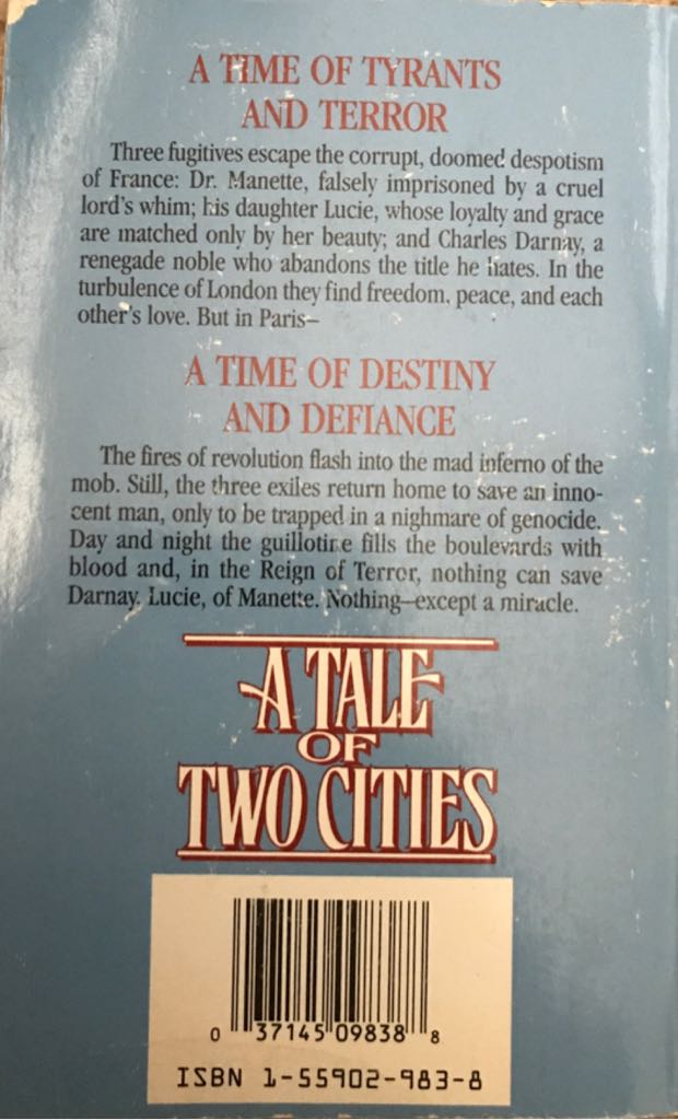 A Tale Of Two Cities - Dickens, Charles (Aerie - Paperback) book collectible - Main Image 2