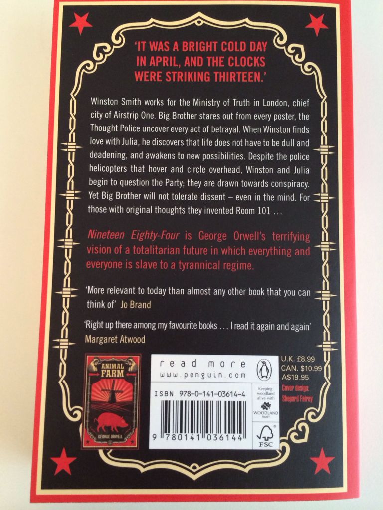 Nineteen Eighty-Four - George Orwell (Penguin Books - Kindle) book collectible [Barcode 9780141036144] - Main Image 2