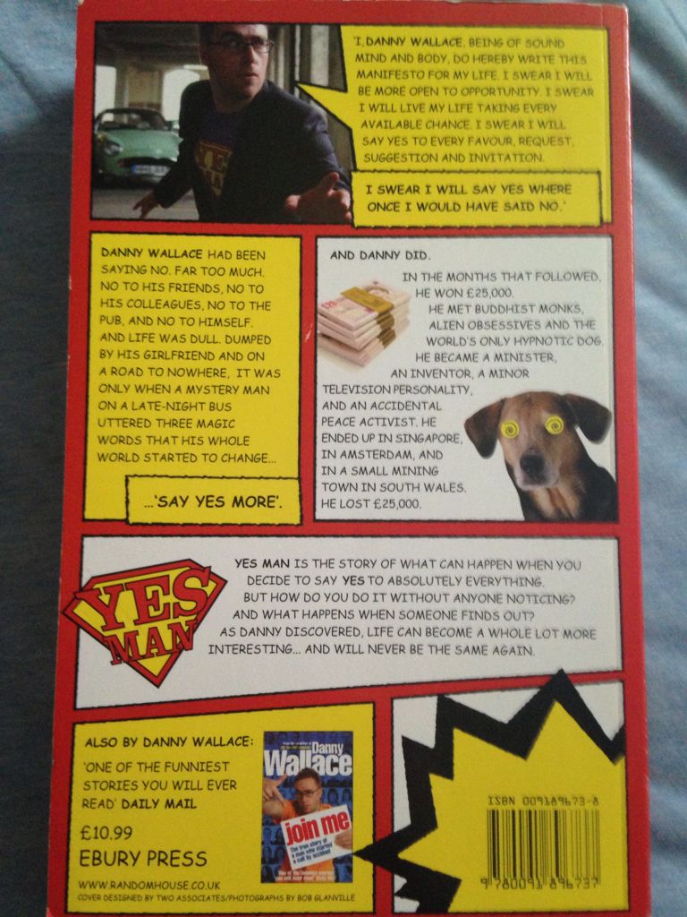 Yes Man  (Random House Publishing Group - Paperback) book collectible [Barcode 9780091896737] - Main Image 2