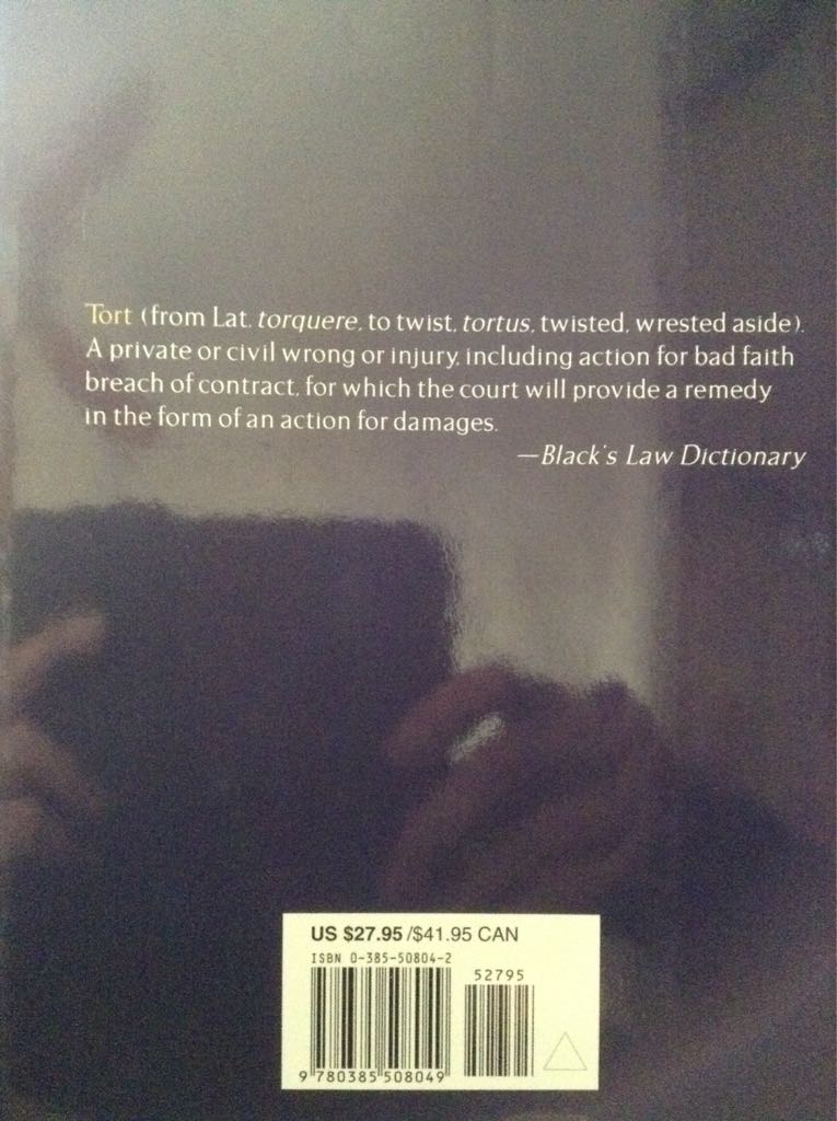 The King of Torts - John Grisham (Doubleday - Hardcover) book collectible [Barcode 9780385508049] - Main Image 2