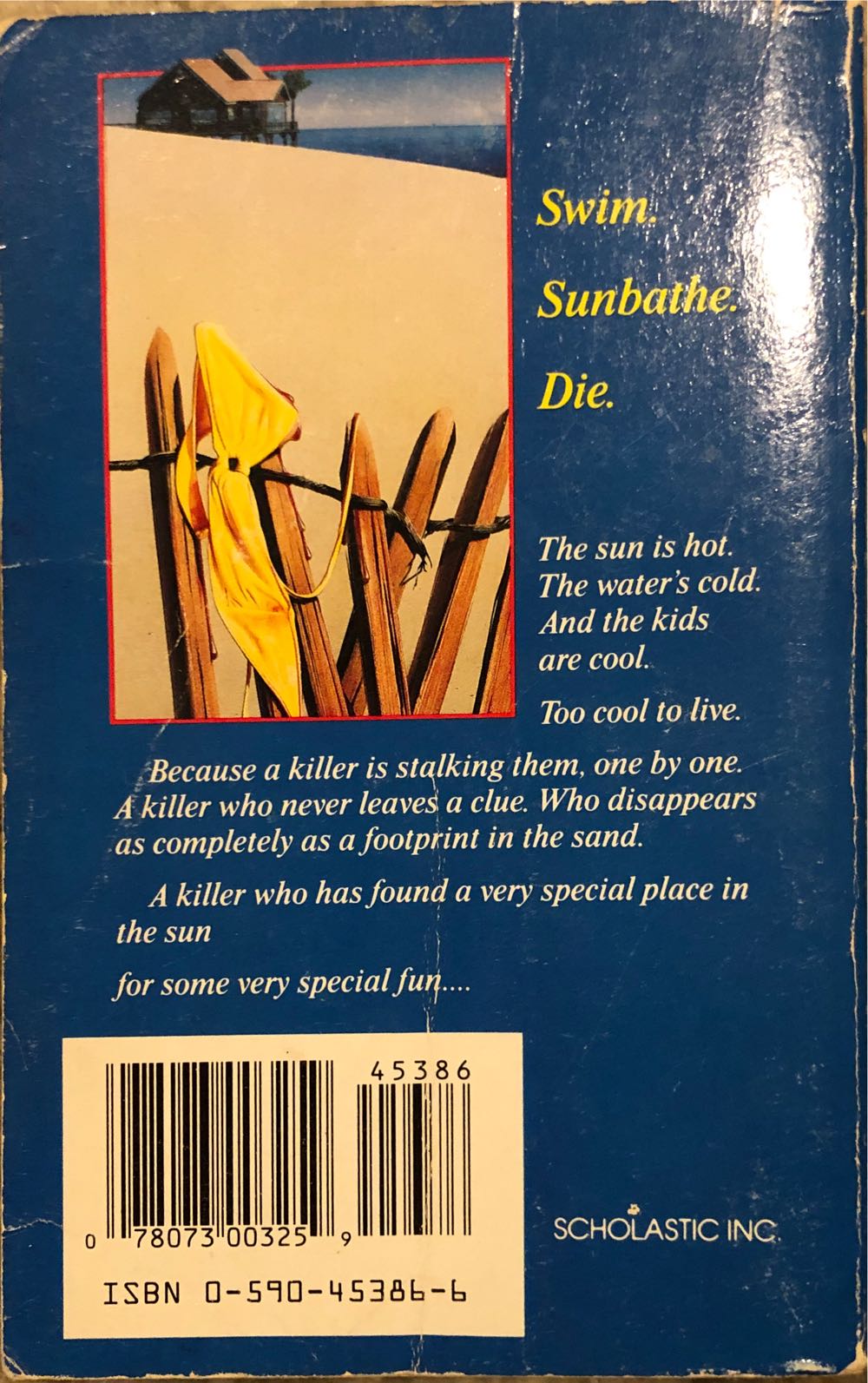 Beach House - R. L. Stine (Scholastic - Paperback) book collectible [Barcode 9780590453868] - Main Image 2