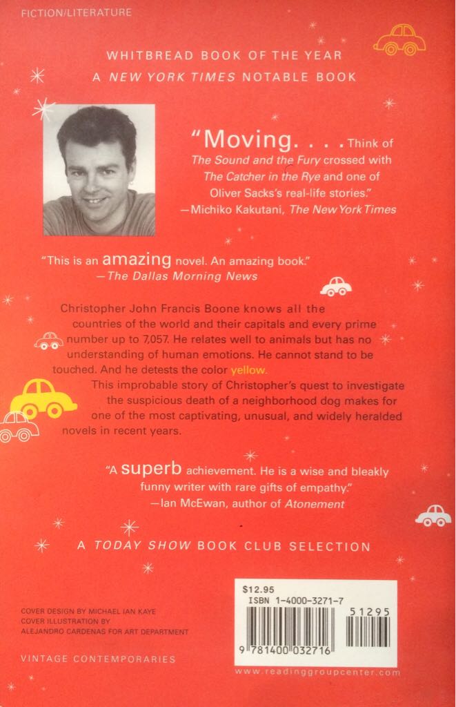 The Curious Incident of the Dog in the Night-Time - Mark Haddon (National Geographic Books - Trade Paperback) book collectible [Barcode 9781400032716] - Main Image 2