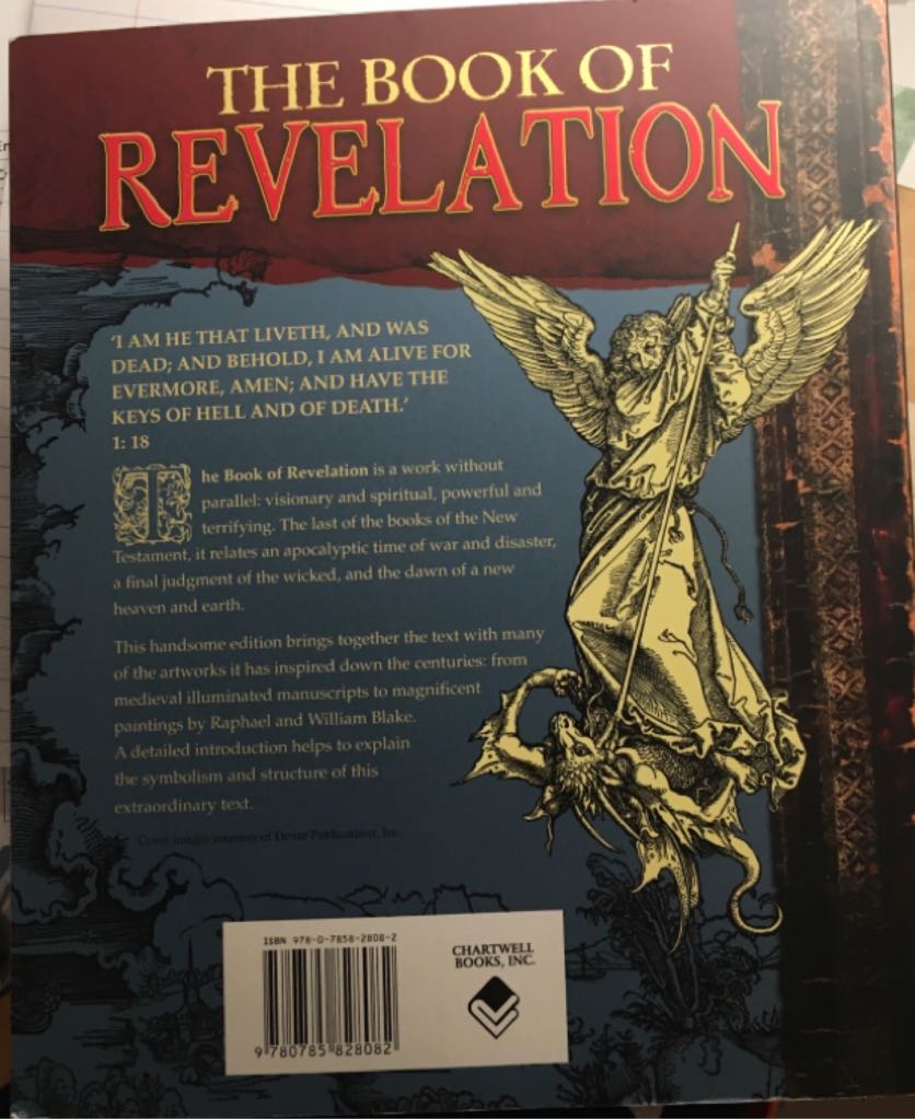 The BOOK of Revelation - Clarence Larkin (- Thermal Bind) book collectible [Barcode 9781848379008] - Main Image 2