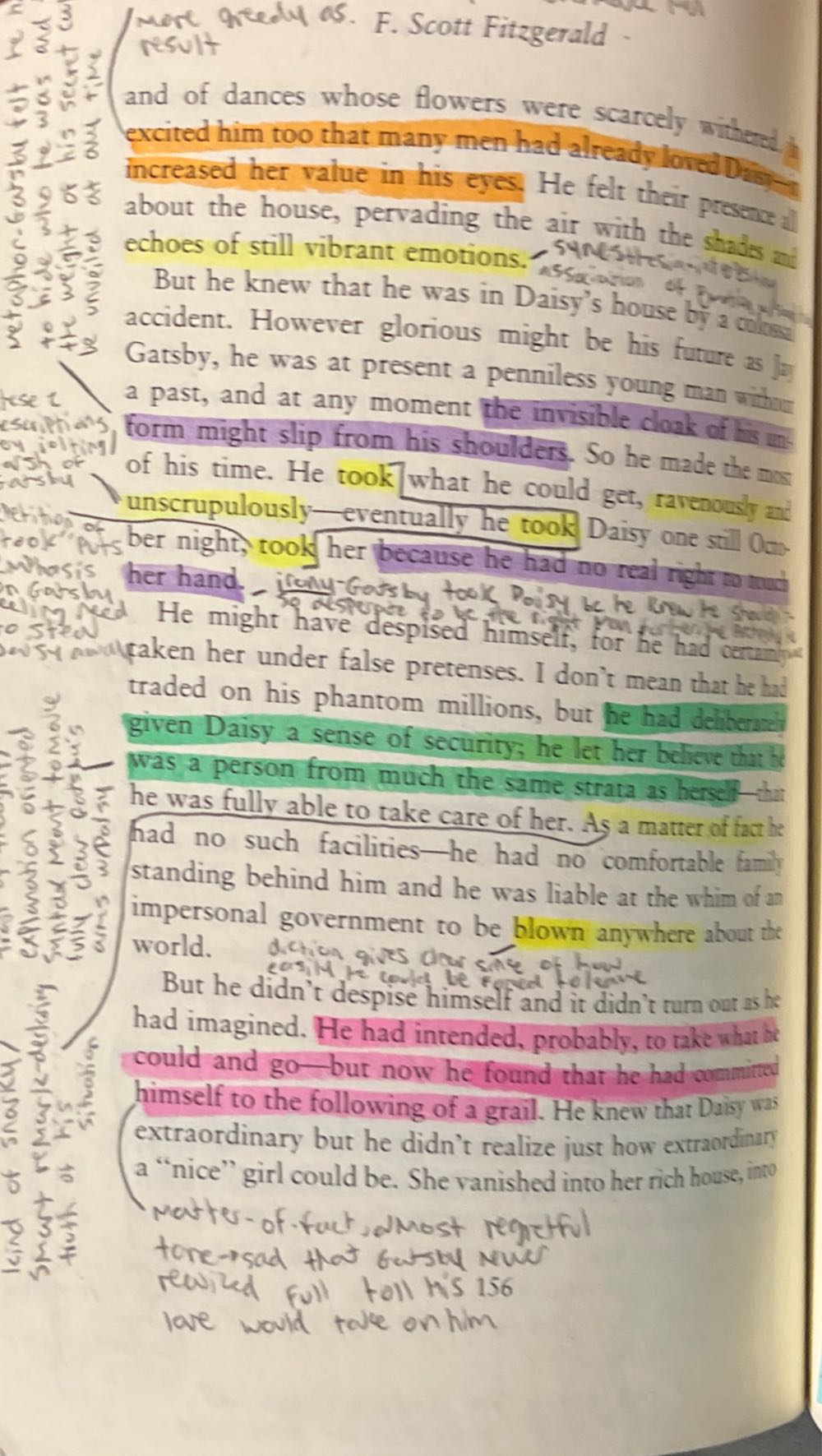 FSF: The Great Gatsby - F. Scott Fitzgerald (Charles Scribner’s Sons - Paperback) book collectible [Barcode 9780020198819] - Main Image 3