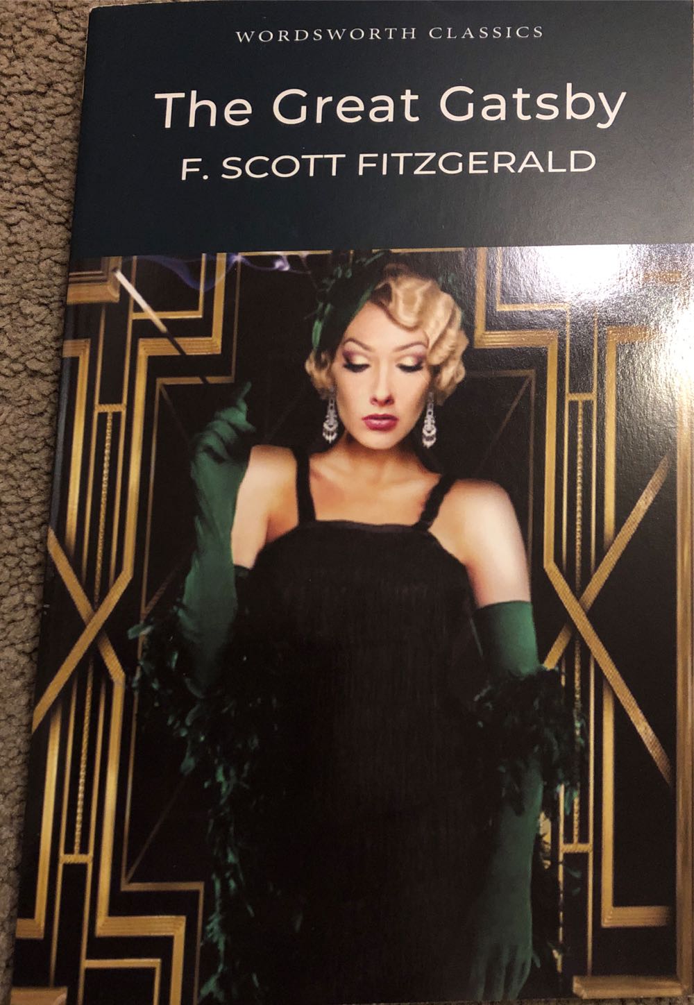 The Great Gatsby - F. Scott Fitzgerald (Wordsworth Editions - Paperback) book collectible [Barcode 9781853260414] - Main Image 3