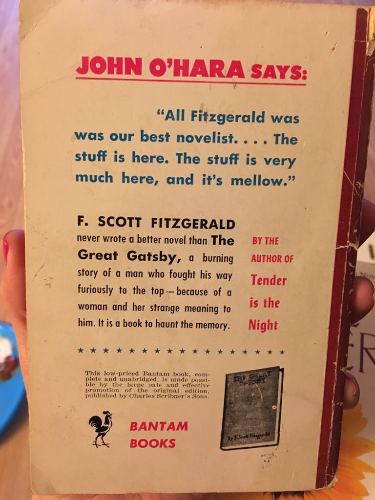 The Great Gatsby - Scott Fitzgerald book collectible - Main Image 2