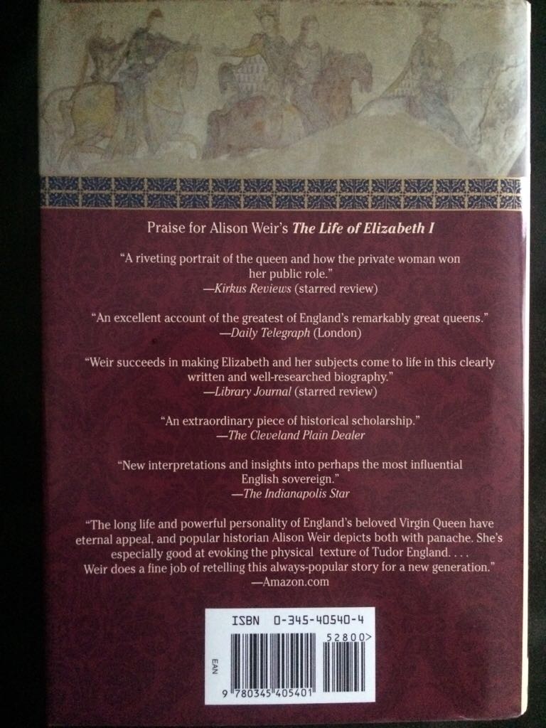 Eleanor of Aquitaine - Alison Weir (Ballantine Books - Hardcover) book collectible [Barcode 9780345405401] - Main Image 2