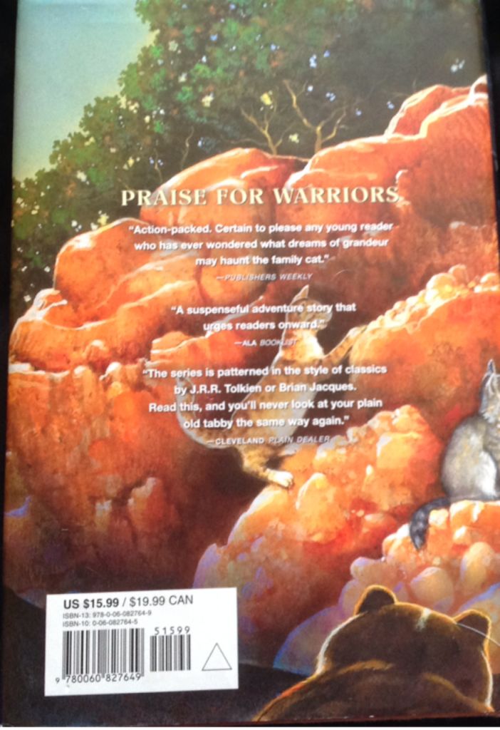 Warriors: The New Prophecy: Twilight - Erin Hunter (Harper - Hardcover) book collectible [Barcode 9780060827649] - Main Image 2