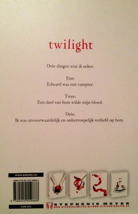 Twilight  (Boekerij) book collectible - Main Image 2