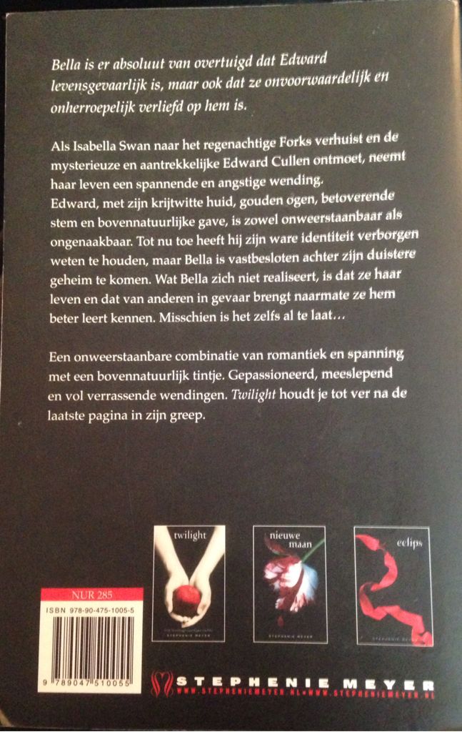 Twilight  (Van Goor) book collectible - Main Image 2