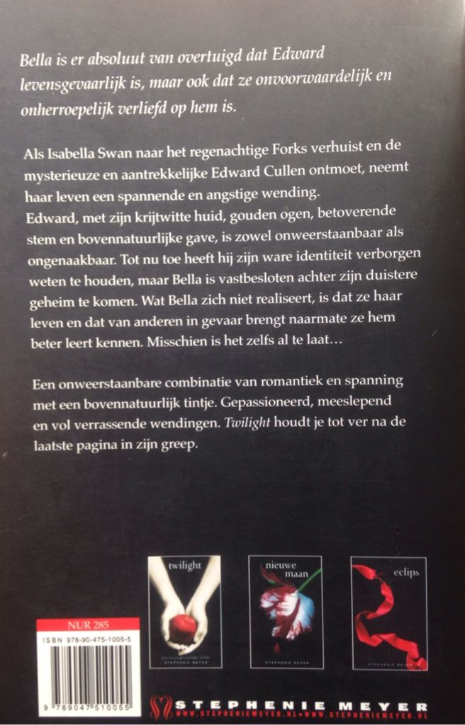 Twilight  (Van Goor - Paperback) book collectible - Main Image 2