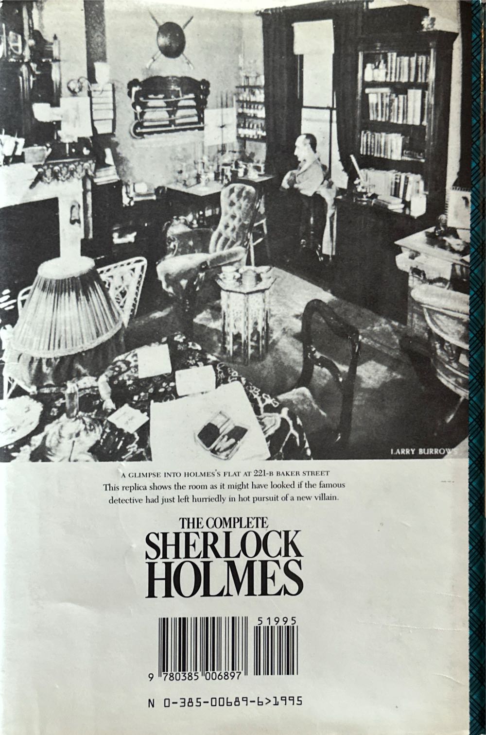 The Complete Sherlock Holmes, The - Sir Arthur Conan Doyle (Doubleday Books - Hardcover) book collectible [Barcode 9780385006897] - Main Image 2