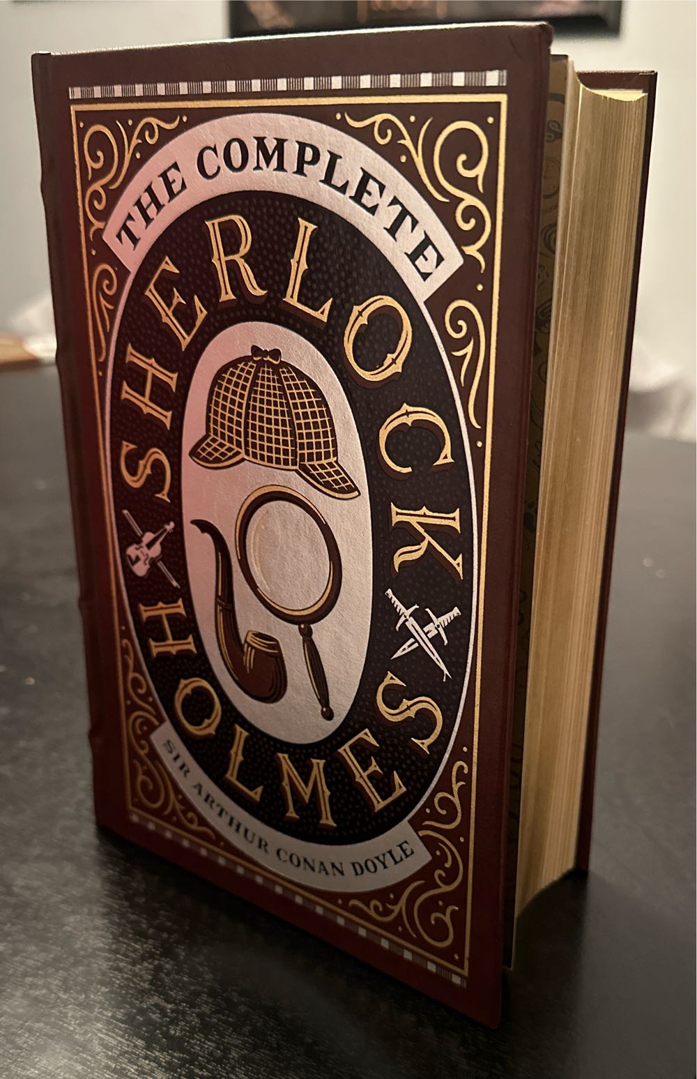 Sherlock Holmes: The Complete Sherlock Holmes - Sir Conan Doyle Arthur (Barnes And Noble Classics - Calf-Binding) book collectible [Barcode 9781435158108] - Main Image 3